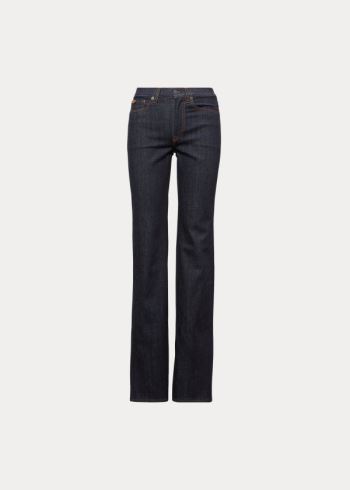 Ralph Lauren 173 Široké-Leg Jean Černé | B0Kl5Kwu