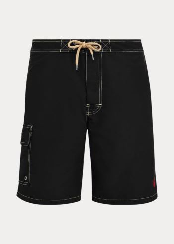 Ralph Lauren 8½-Inch Kailua Swim Trunk Černé | 6OxkLgcn
