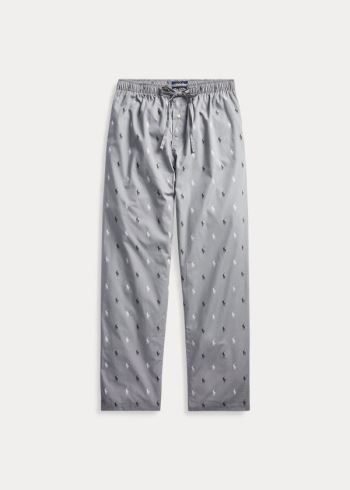 Ralph Lauren Allover Pony Pajama Pant Šedé Černé | tff6J9BQ