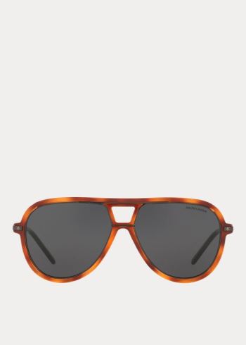 Ralph Lauren Automotive Pilot Sunglasses Oranžové | N4cUeV2y