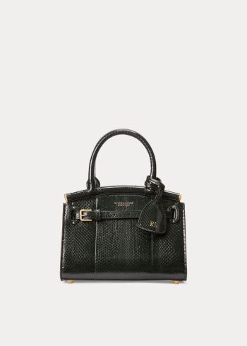 Ralph Lauren Ayers Mini RL50 Handbag Zelene | RO8VU8Zb