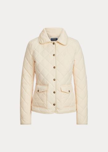 Ralph Lauren Bavlněné-Blend Barn Jacket Krém | Zjm4r544