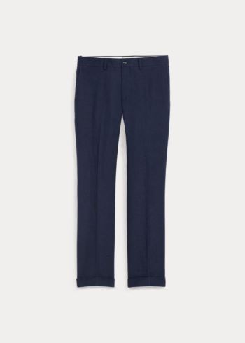 Ralph Lauren Bavlněné-Blend Chino Tmavě Blankyt | HHWSue37