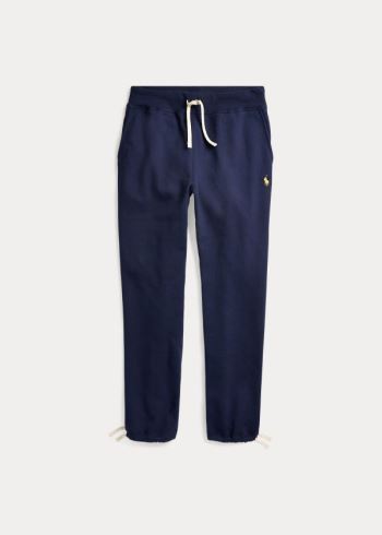 Ralph Lauren Bavlněné-Blend-Fleece Pant Tmavě Blankyt | 8womh64d