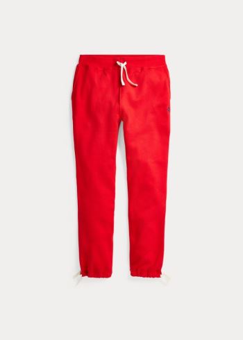Ralph Lauren Bavlněné-Blend-Fleece Pant Červené | HlykdozY