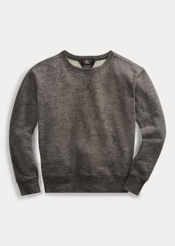 Ralph Lauren Bavlněné-Blend-Fleece Sweatshirt Šedé | lI3acLxF