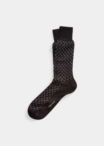 Ralph Lauren Bavlněné-Blend Šaty Socks Tmavě Šedé | o3MxcmiI