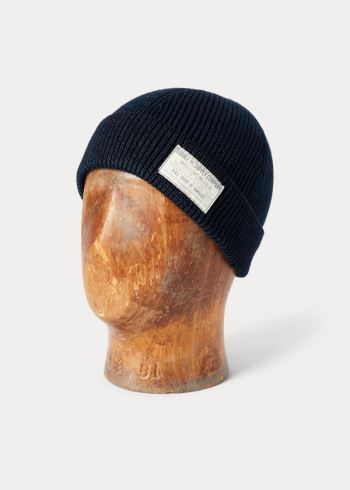 Ralph Lauren Bavlněné Cap Tmavě Blankyt | p5UcnMAx