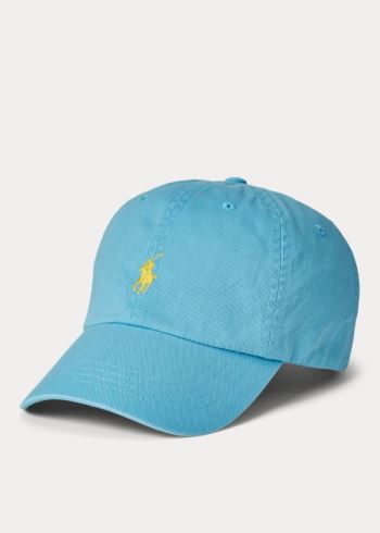 Ralph Lauren Bavlněné Chino Baseball Cap Blankyt | EizW2BXW