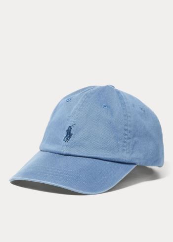 Ralph Lauren Bavlněné Chino Baseball Cap Blankyt | yQQw9Bjd