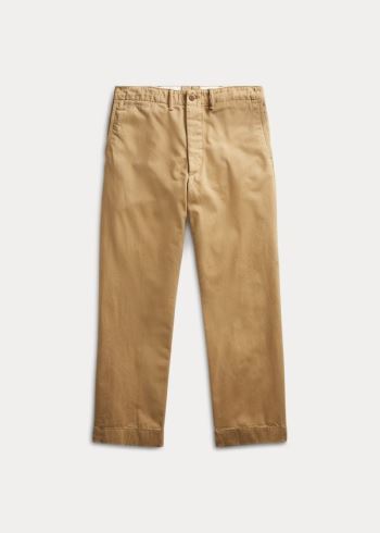 Ralph Lauren Bavlněné Field Chino Hnědožlutý | bUoUKPil