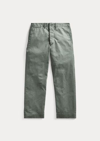 Ralph Lauren Bavlněné Field Chino Tmavě Olivy Zelené | SFKFSNjT