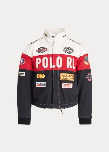 Ralph Lauren Bavlněné Graphic Bomber Jacket Viacfarebný | GdQR2Bjf