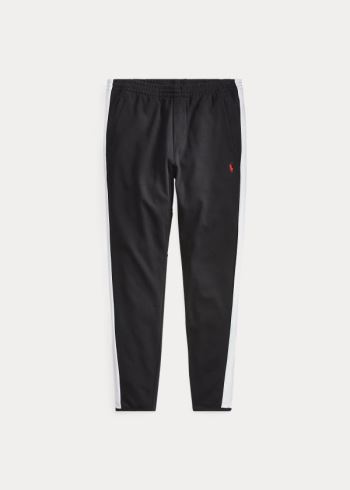 Ralph Lauren Bavlněné Interlock Track Pant Černé | FBkxHOkp