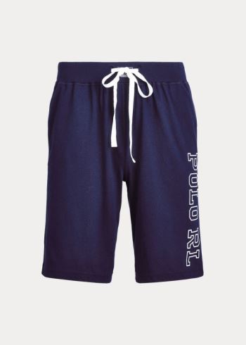 Ralph Lauren Bavlněné Jersey Sleep Krátké Tmavě Blankyt | F2O1r7FW