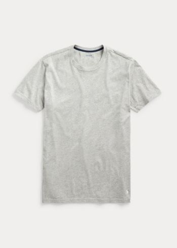 Ralph Lauren Bavlněné Jersey Sleep Shirt Šedé | fjKG3KLE