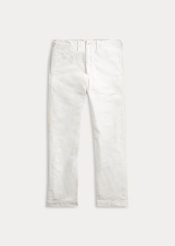 Ralph Lauren Bavlněné Officer's Chino Bílé | y0E6m1R9