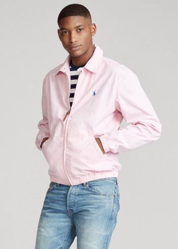 Ralph Lauren Bayport Bavlněné Jacket Růžové | eA2alwIi
