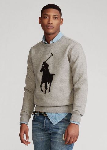 Ralph Lauren Big Pony Sweatshirt Šedé | 8UOX0t2p