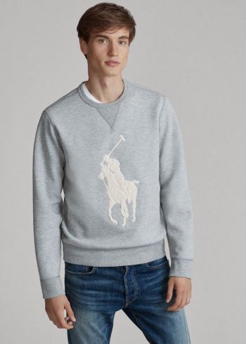 Ralph Lauren Big Pony Sweatshirt Šedé | wPJ0nUKt