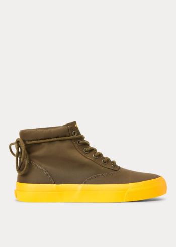 Ralph Lauren Bryn High-Top Sneakers Hnědožlutý Žluté | n5D2BWIO