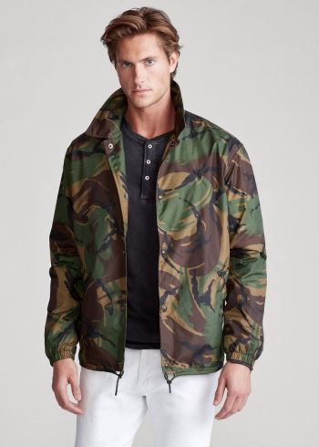Ralph Lauren Camo-Print Jacket Maskáčové | iVU8SILv