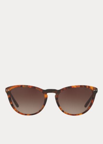 Ralph Lauren Cat-Eye Sunglasses Hnědé Leopard | cKh3NvjQ