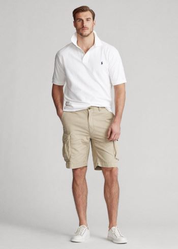 Ralph Lauren Classic Fit Cargo Krátké Hnědé | z2hnAIva