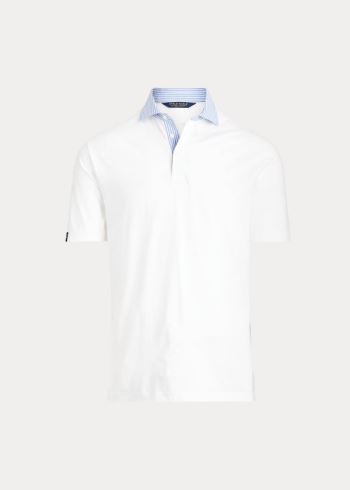 Ralph Lauren Classic Fit Jersey Polo Shirt Bílé | wWvJEW4E
