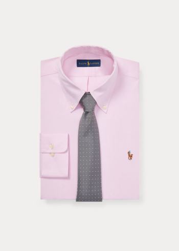 Ralph Lauren Classic Fit Oxford Shirt Růžové Bílé | whYrPzsG