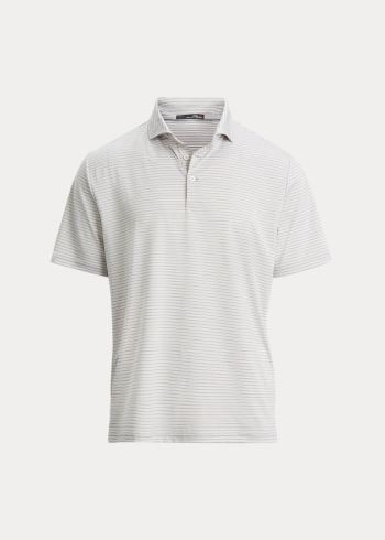 Ralph Lauren Classic Fit Performance Polo Světle Šedé Bílé | 2Slc8zKc