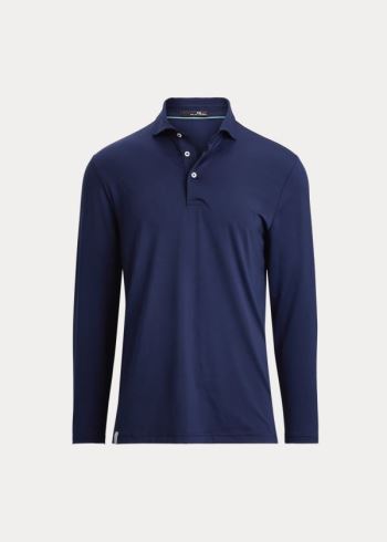 Ralph Lauren Classic Fit Performance Polo Tmavě Blankyt | 3MQFx2pz