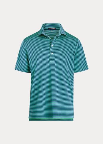 Ralph Lauren Classic Fit Performance Polo Zelene Proužek | AtXl6BpV