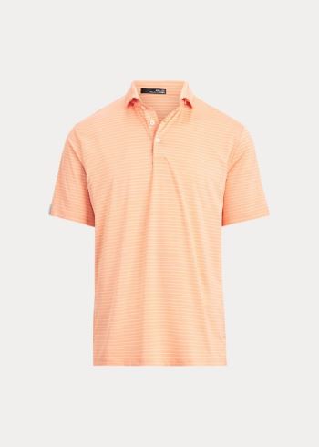 Ralph Lauren Classic Fit Performance Polo Oranžové Bílé | NnQTnnmI