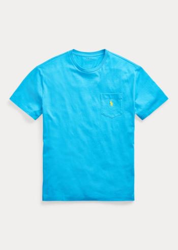 Ralph Lauren Classic Fit Pocket T-Shirt Blankyt | EA7SeVq4