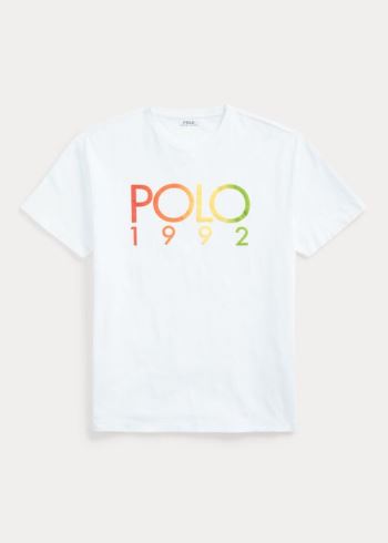 Ralph Lauren Classic Fit Polo 1992 T-Shirt Bílé | pvjVraOI