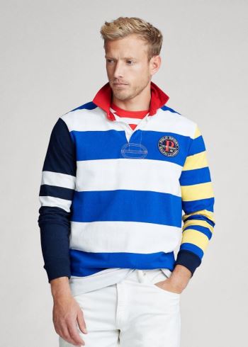 Ralph Lauren Classic Fit Rugby Shirt Blankyt Viacfarebný | PqeR7JJD