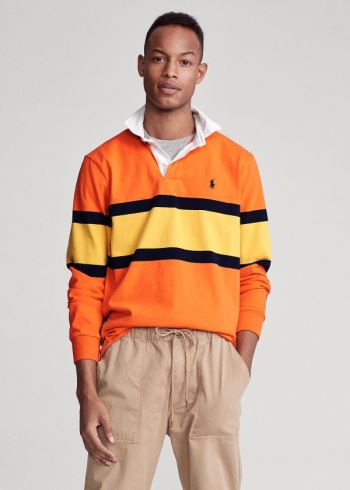 Ralph Lauren Classic Fit Rugby Shirt Oranžové Viacfarebný | Z2jIgmyQ