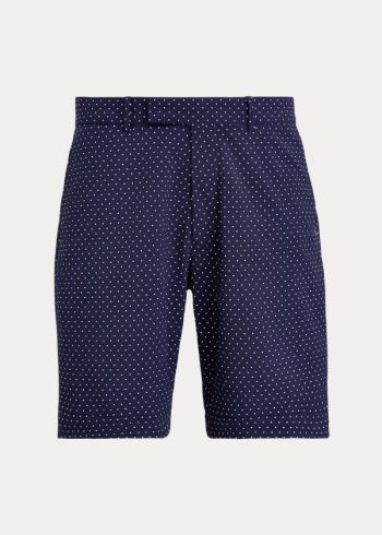 Ralph Lauren Classic Fit Seersucker Krátké Tmavě Blankyt Bílé Proužek | jNnuE6hs