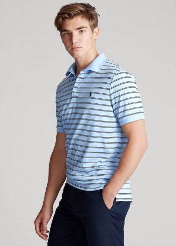 Ralph Lauren Classic Fit Soft Bavlněné Polo Blankyt Viacfarebný | gmsgB1yn