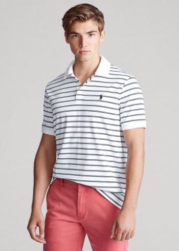 Ralph Lauren Classic Fit Soft Bavlněné Polo Bílé Viacfarebný | pkxSoHqm