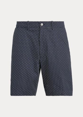 Ralph Lauren Classic Fit Stretch Krátké Tmavě Blankyt Bílé | n4mbXgzR