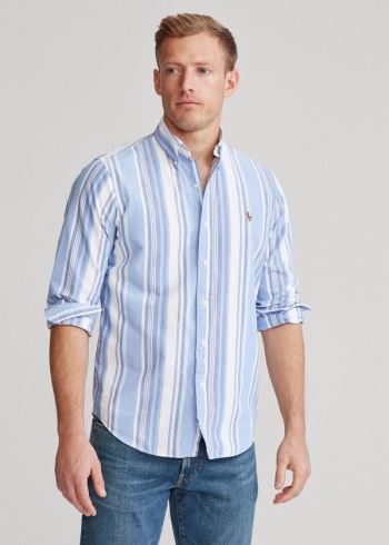 Ralph Lauren Classic Fit Striped Shirt Blankyt | 12NRcV7W