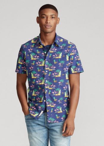 Ralph Lauren Classic Fit Tropical Shirt Fialové Viacfarebný | JVfO4h4I