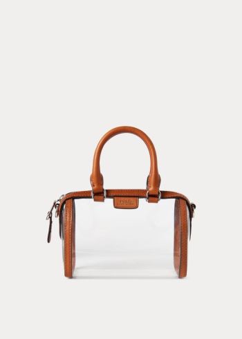 Ralph Lauren Clear Mini Camden Duffel Bag Hnědé | 6C9naGmm