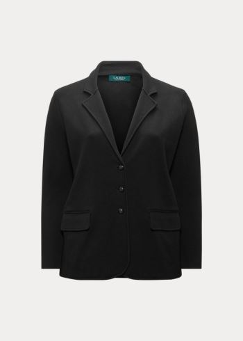 Ralph Lauren Combed Bavlněné Blazer Černé | VdC80yXu