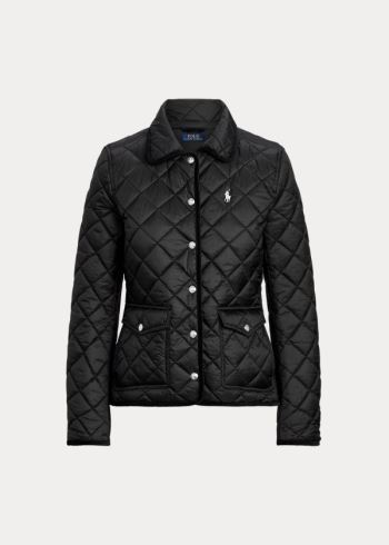 Ralph Lauren Cropped Barn Jacket Černé | OdHvsHxU