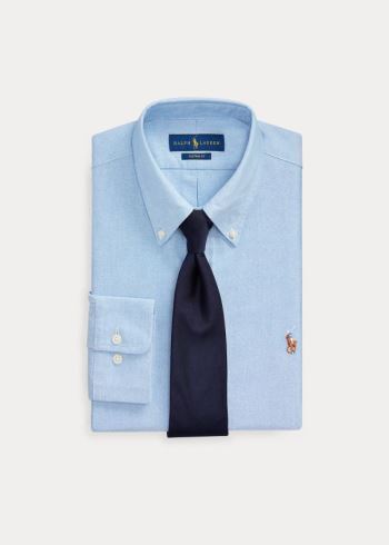 Ralph Lauren Custom Fit Oxford Shirt Blankyt | FuGPkrtH