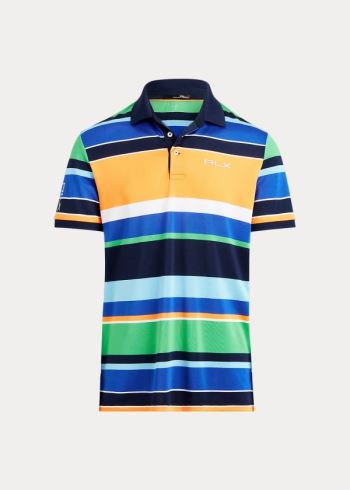 Ralph Lauren Custom Slim Tech Piqué Polo Blankyt | 1NKtwJLP