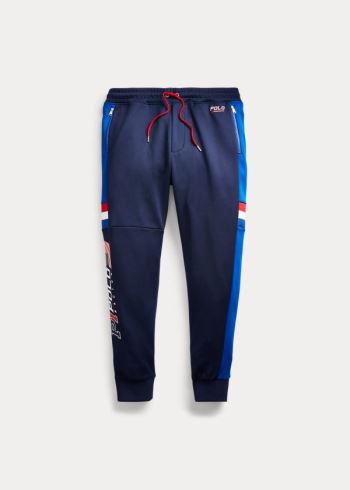 Ralph Lauren Double-Knit Track Pant Tmavě Blankyt Viacfarebný | xiSo6Y19